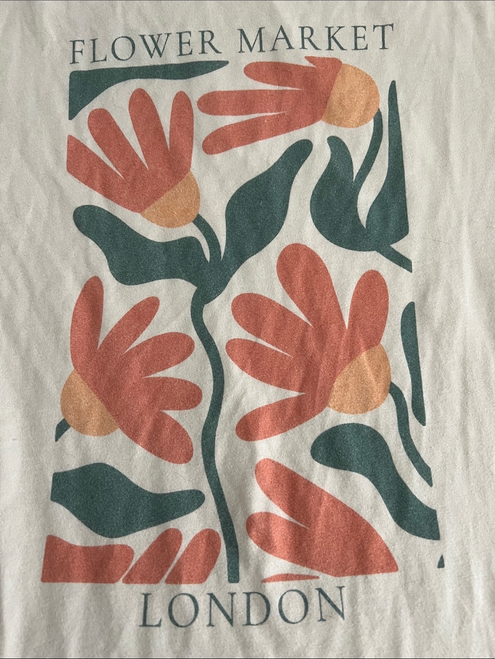 Bella Canvas Flower Market Graphic TShirt Size XL